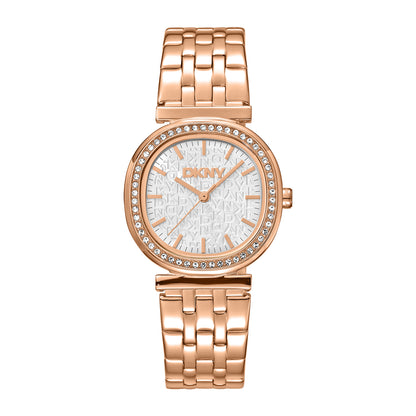 DKNY Evening Women's Silver Dial Stainless Steel Watch