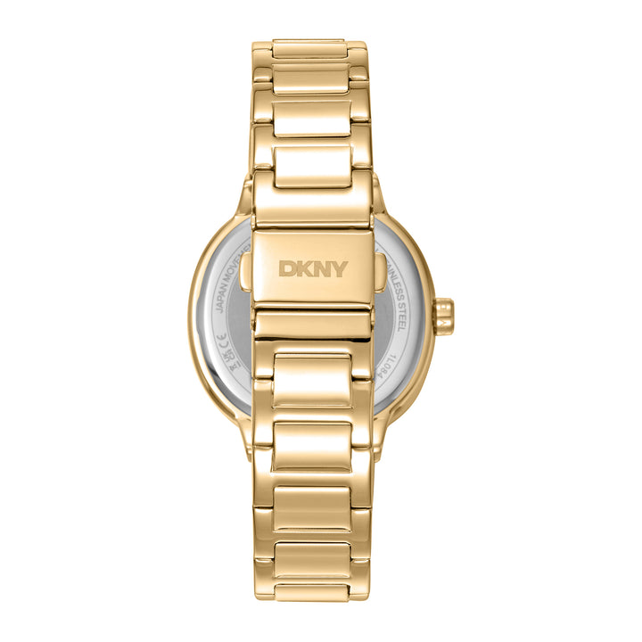 DKNY EVENING Women's Champagne Dial Stainless Steel Watch