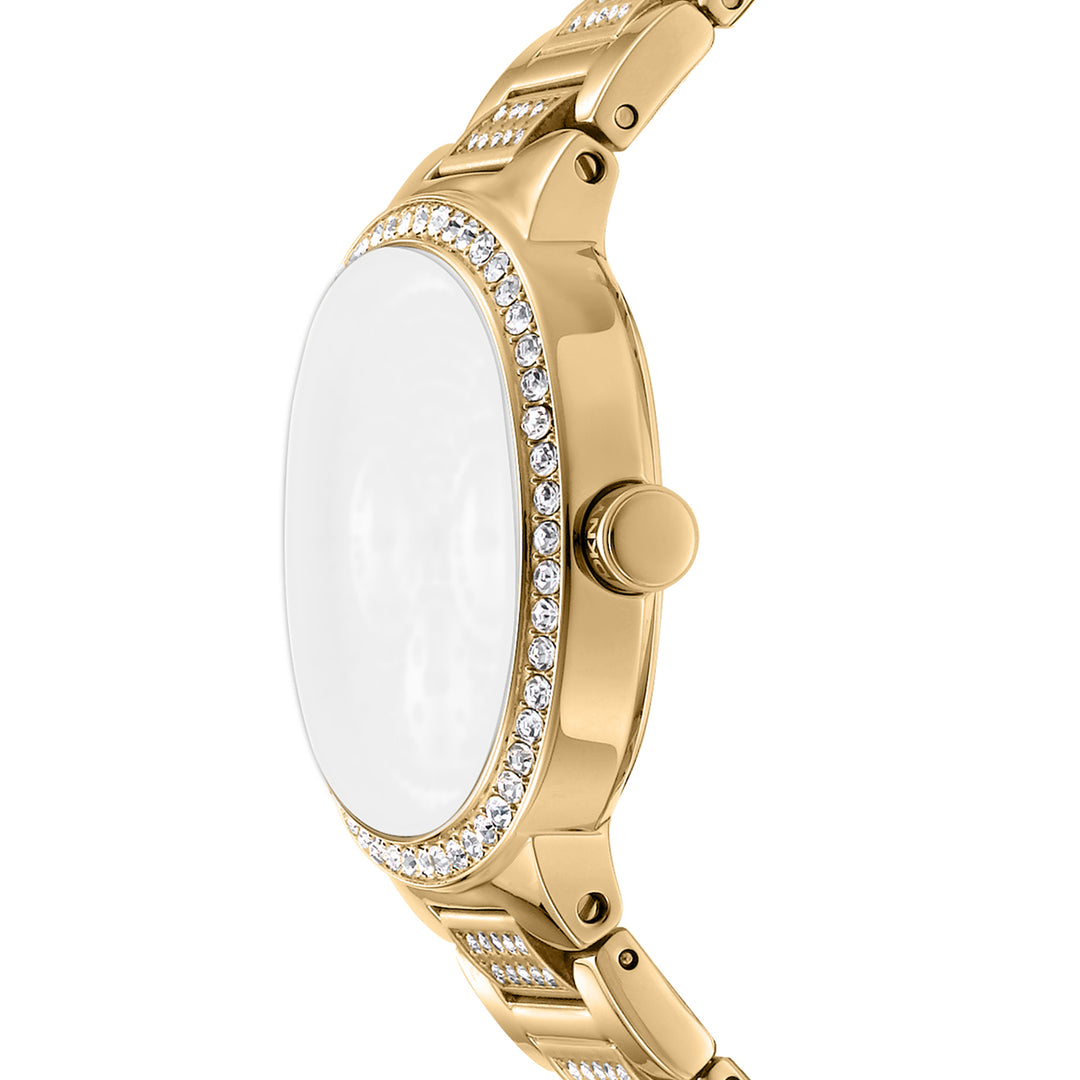 DKNY EVENING Women's Silver Dial Stainless Steel Watch