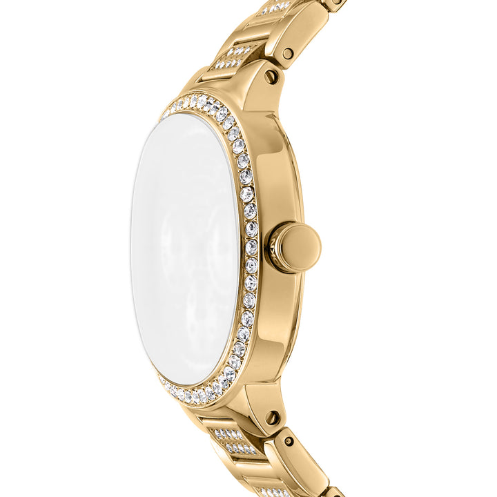 DKNY EVENING Women's Silver Dial Stainless Steel Watch