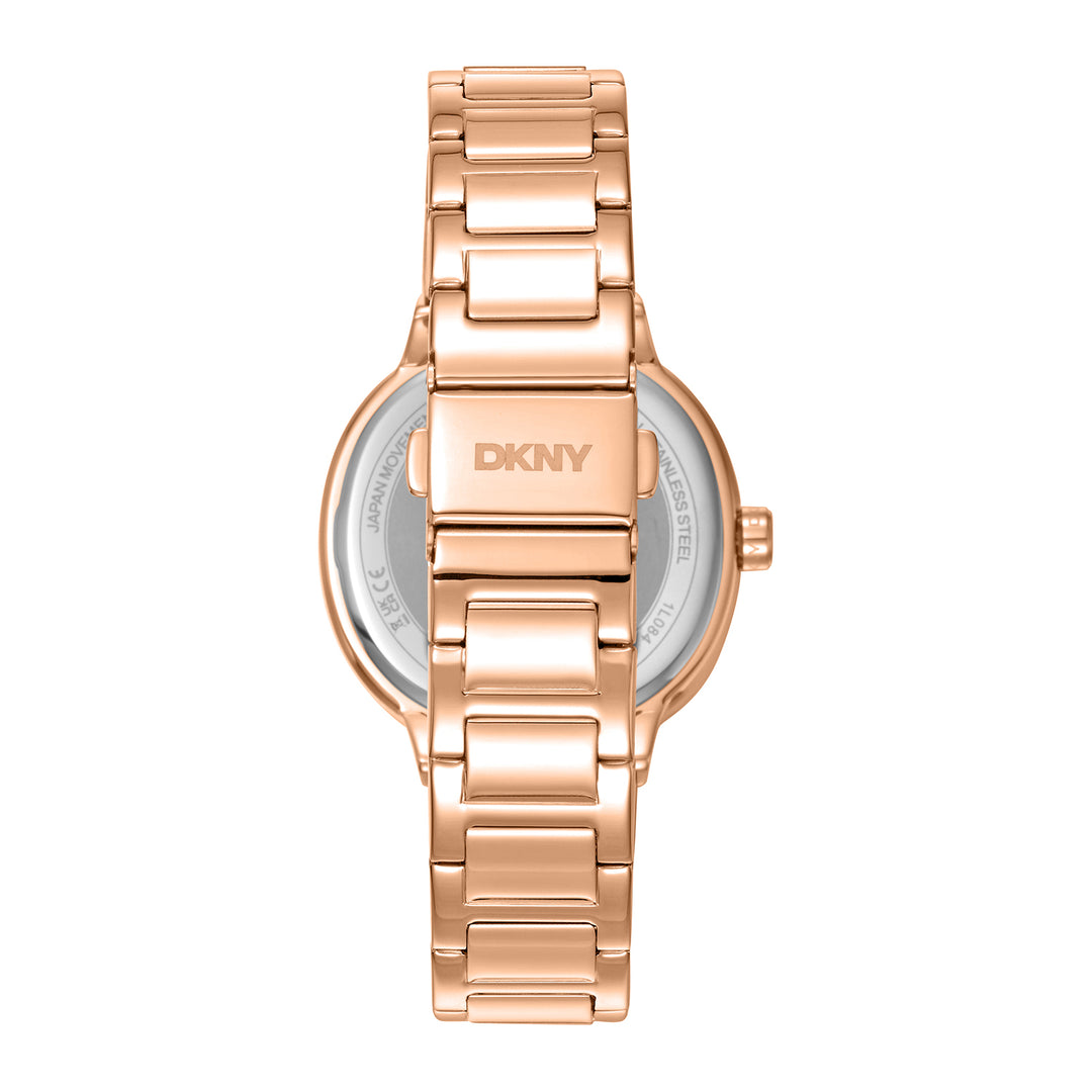 DKNY EVENING Women's Silver Dial Stainless Steel Watch