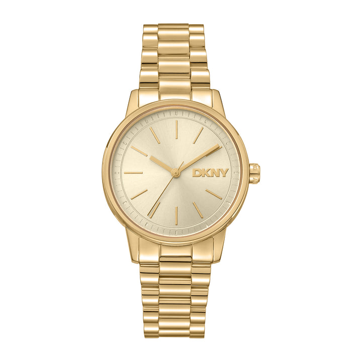 DKNY URBAN Women's Champagne Dial Stainless Steel Watch
