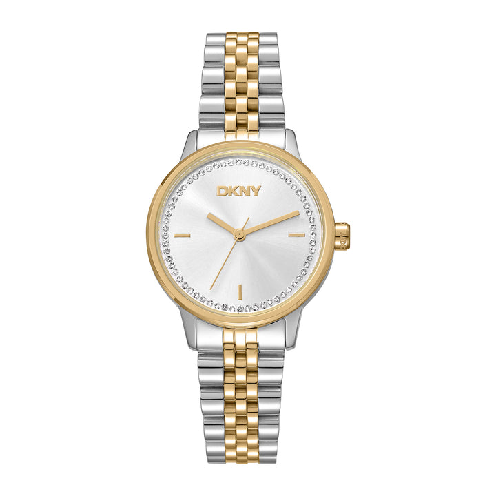 DKNY EVERYDAY Women's Silver Dial Stainless Steel Watch
