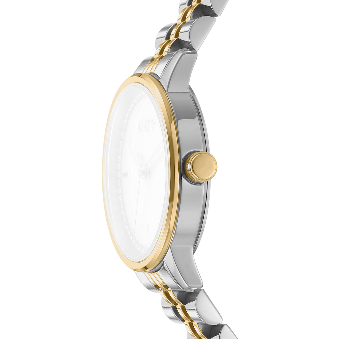 DKNY EVERYDAY Women's Silver Dial Stainless Steel Watch