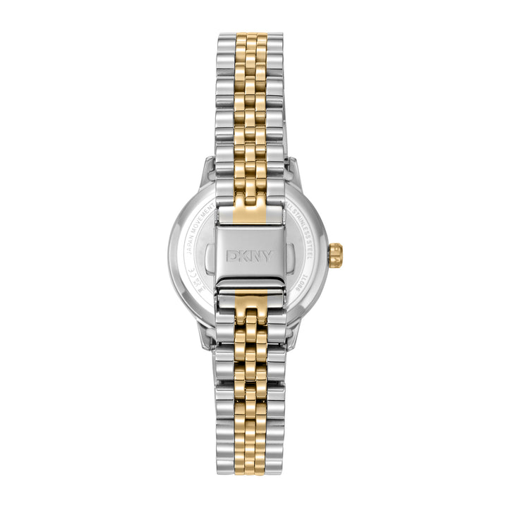 DKNY EVERYDAY Women's Silver Dial Stainless Steel Watch