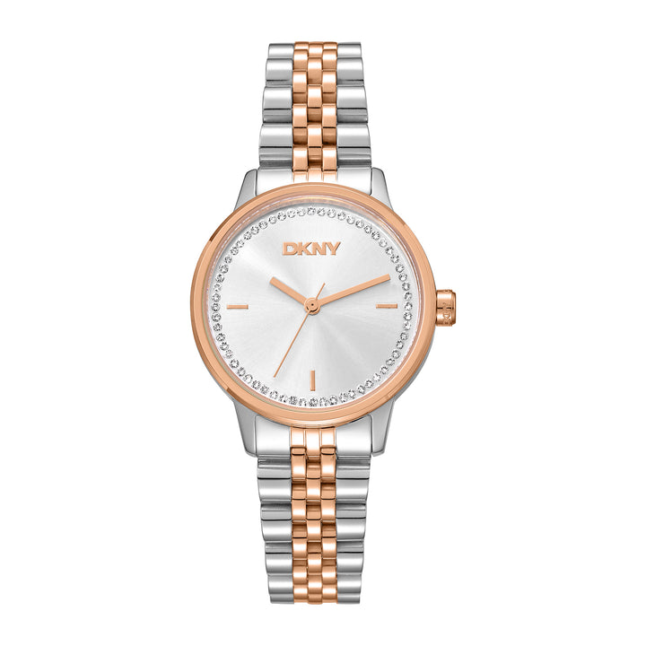 DKNY EVERYDAY Women's Silver Dial Stainless Steel Watch