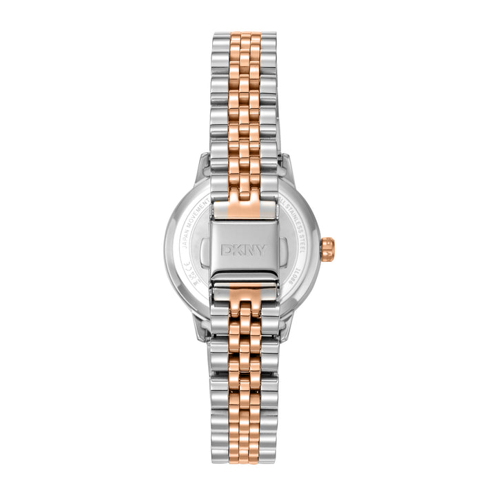 DKNY EVERYDAY Women's Silver Dial Stainless Steel Watch