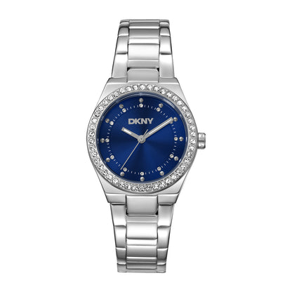 DKNY Evening Women's Dark Blue Dial Stainless Steel Watch