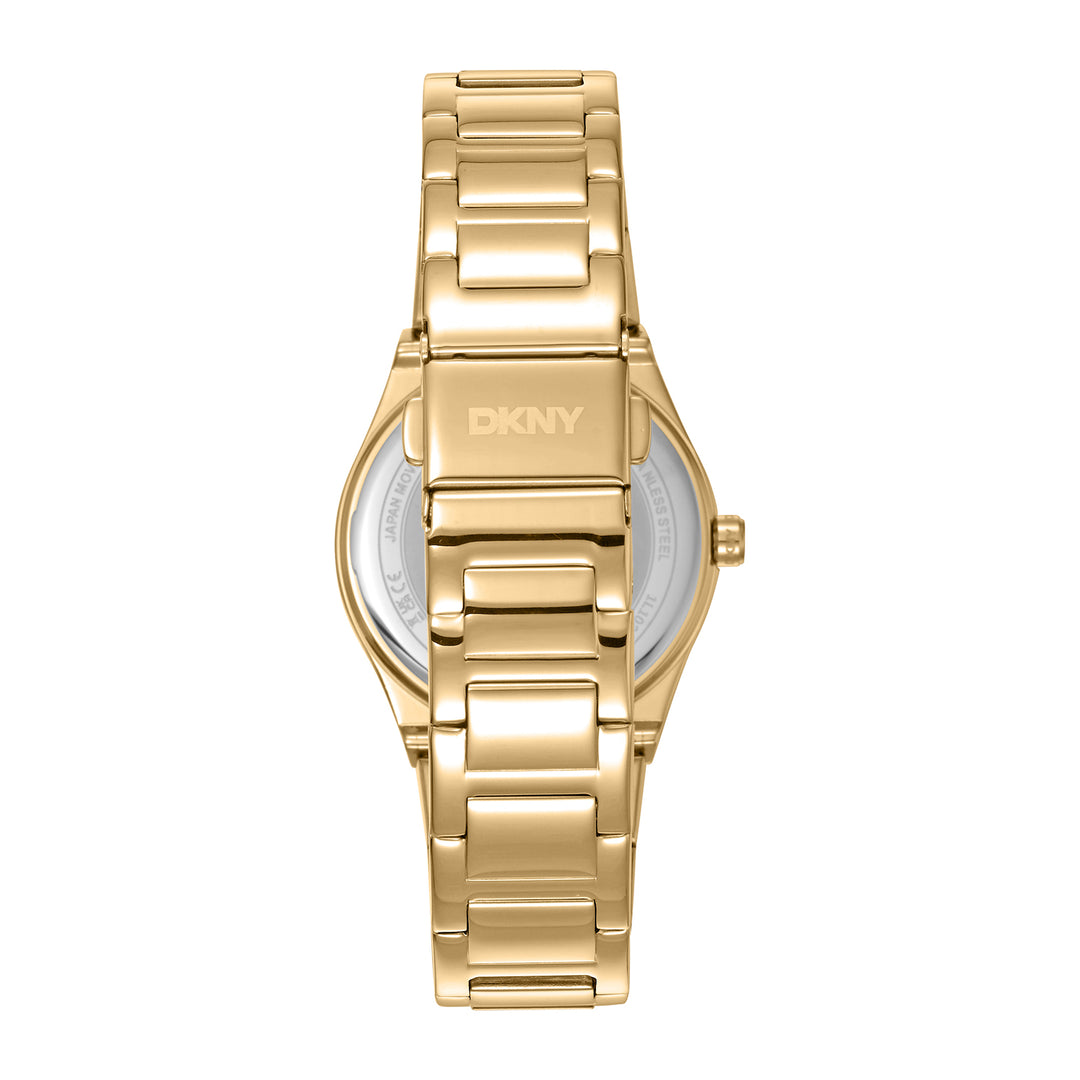 DKNY LOGO Women's Silver Dial Stainless Steel Watch