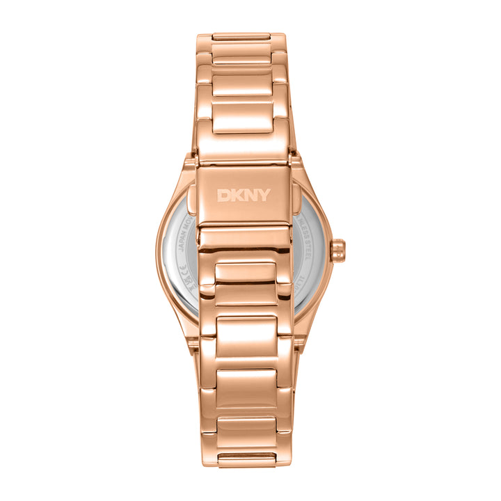 DKNY LOGO Women's Silver Dial Stainless Steel Watch