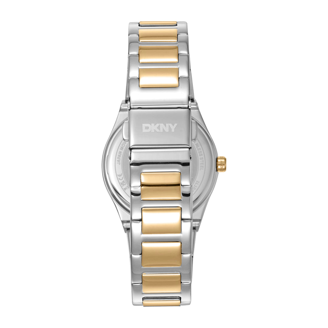 DKNY LOGO Women's Silver Dial Stainless Steel Watch