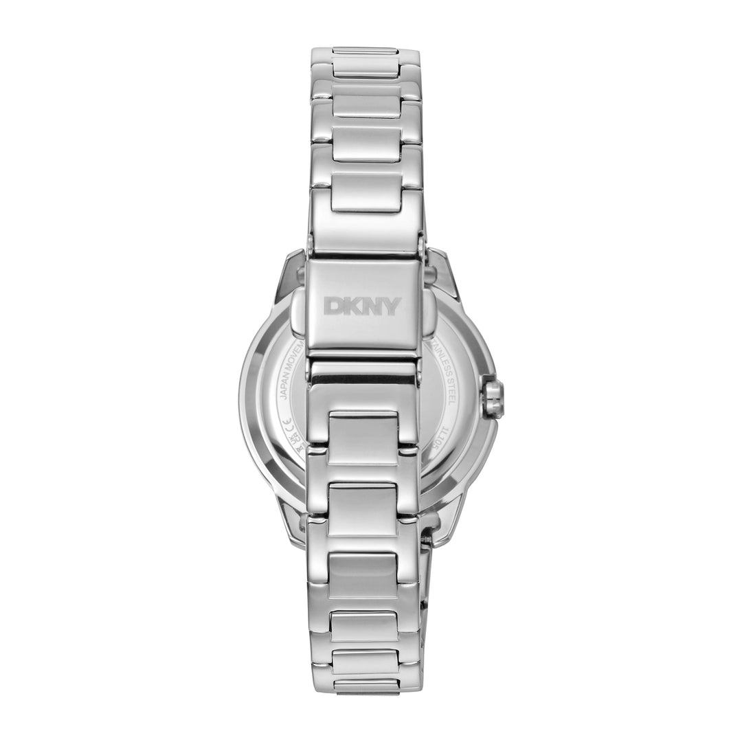 DKNY EVENING Women's Silver Dial Stainless Steel Watch