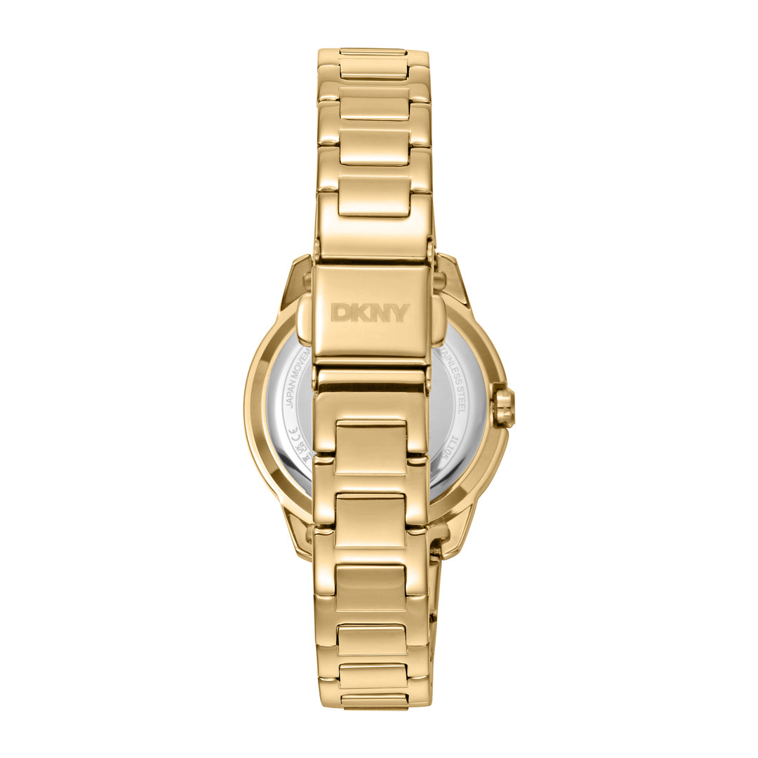 DKNY EVENING Women's Champagne Dial Stainless Steel Watch
