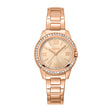 DKNY Evening Women's Rose Gold Dial Stainless Steel Watch