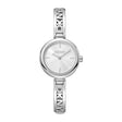 DKNY Logo Women's Silver Dial Stainless Steel Watch