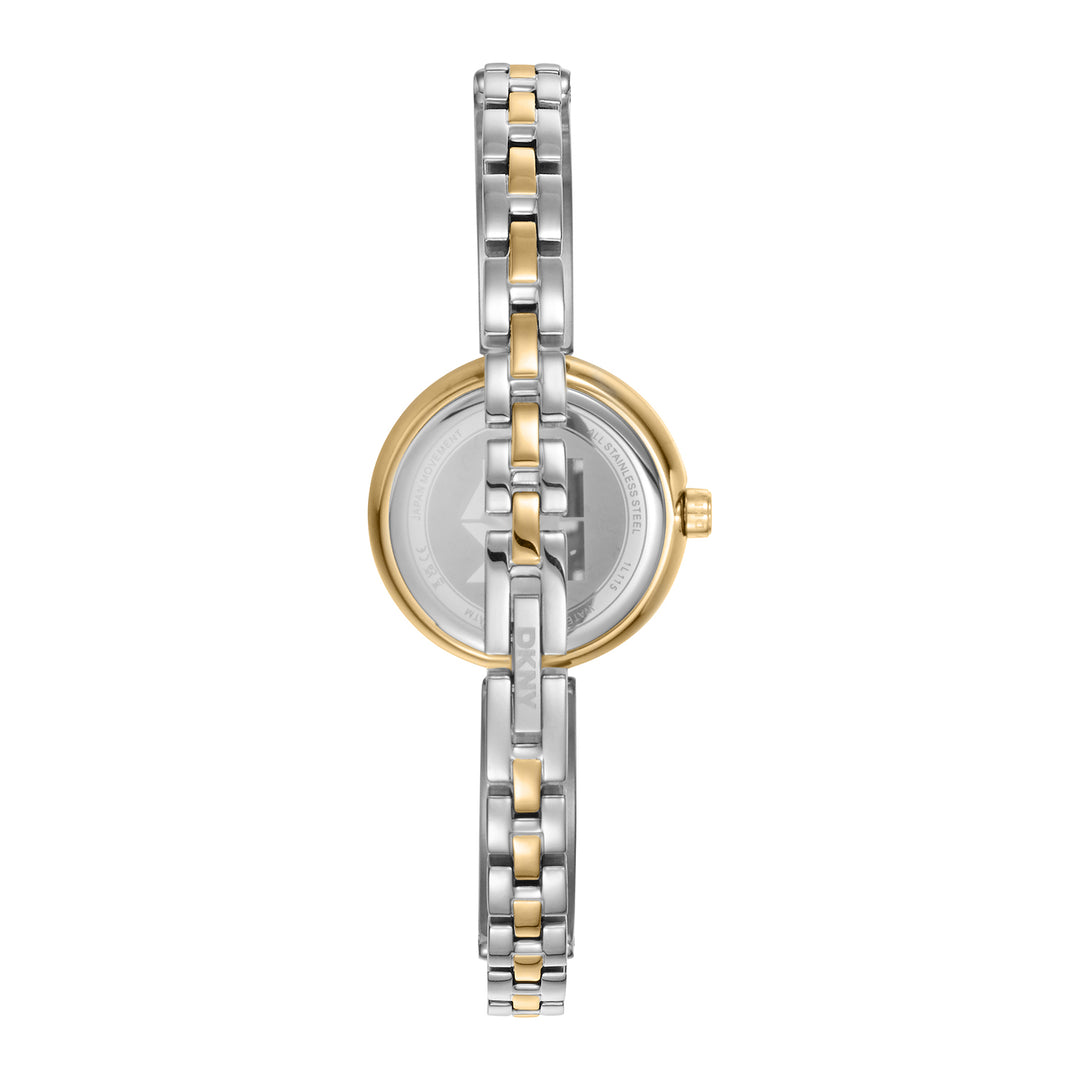DKNY LOGO Women's Silver Dial Stainless Steel Watch