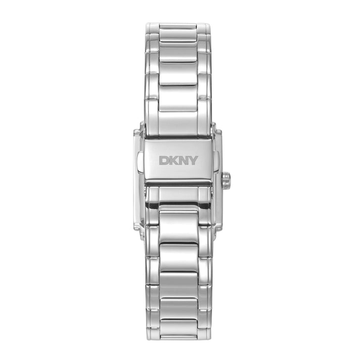 DKNY EVENING Women's Black Dial Stainless Steel Watch