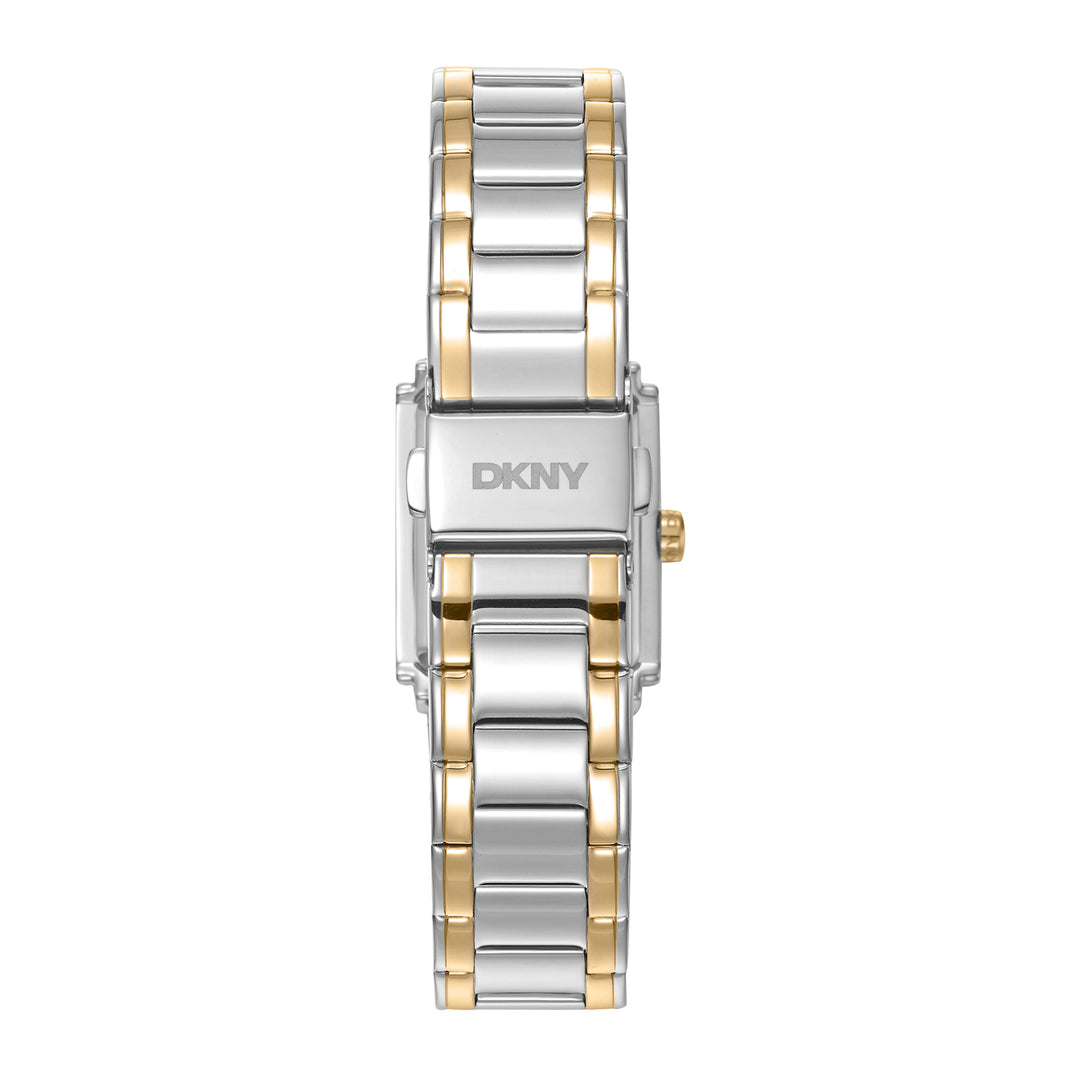 DKNY EVENING Women's White MOP Dial Stainless Steel Watch