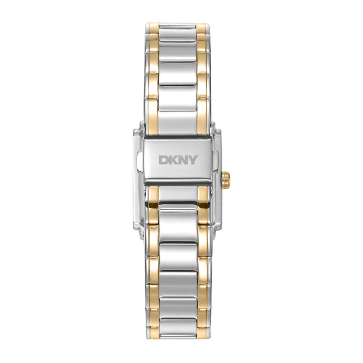 DKNY EVENING Women's White MOP Dial Stainless Steel Watch