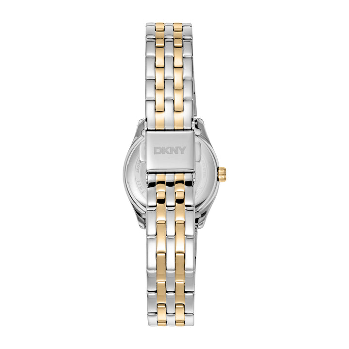 DKNY LOGO Women's Champagne Dial Stainless Steel Watch