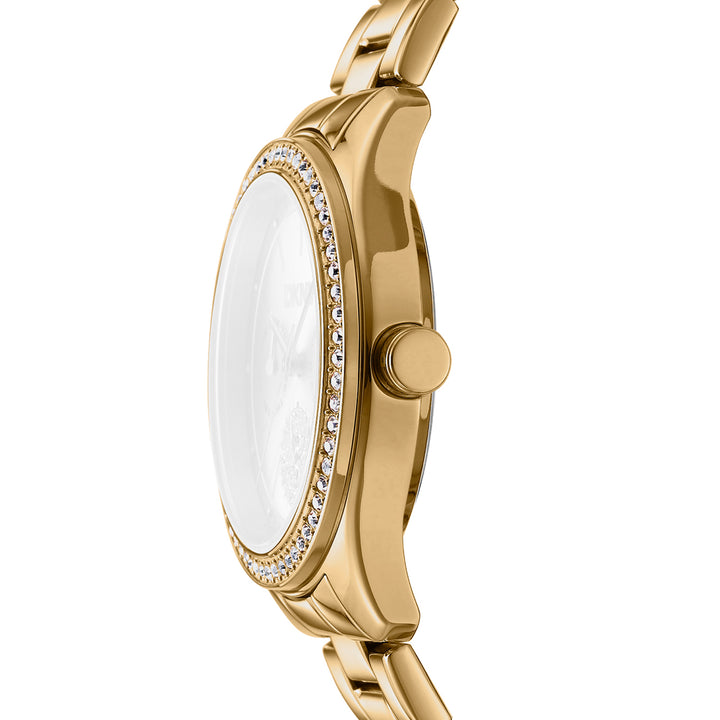 DKNY EVENING Women's Champagne Dial Stainless Steel Watch