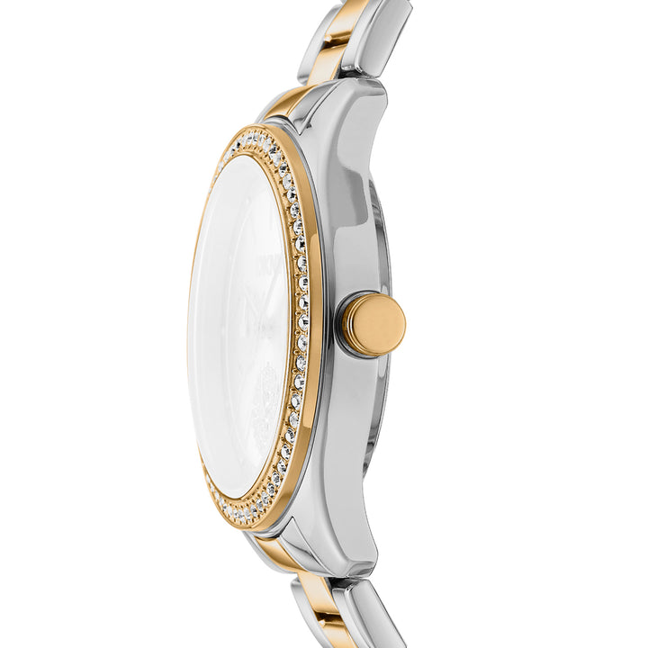 DKNY EVENING Women's Dark Green Dial Stainless Steel Watch