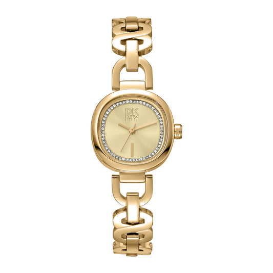 DKNY Everyday Women's Champagne Dial Stainless Steel Watch