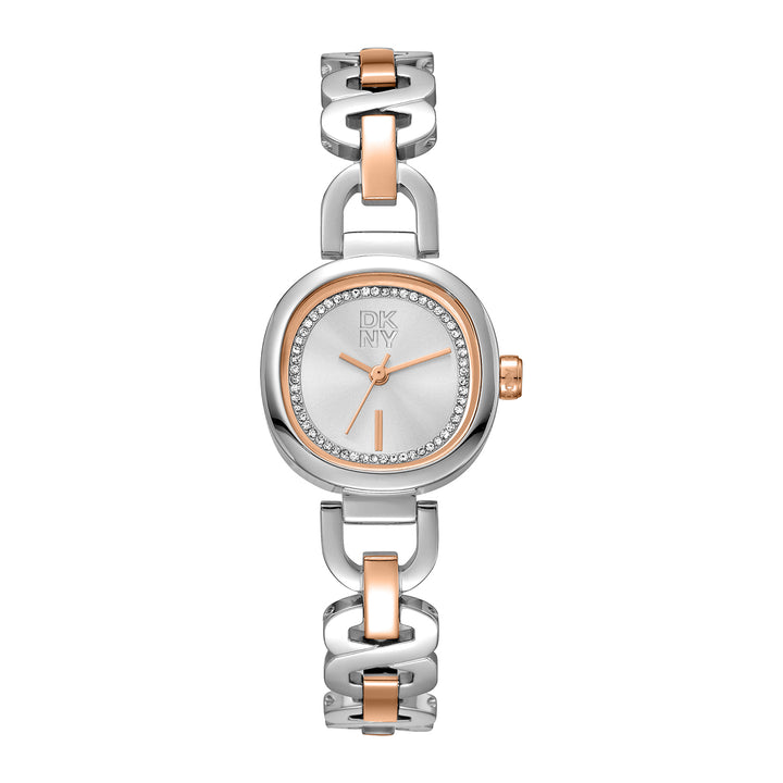 DKNY EVERYDAY Women's Silver Dial Stainless Steel Watch