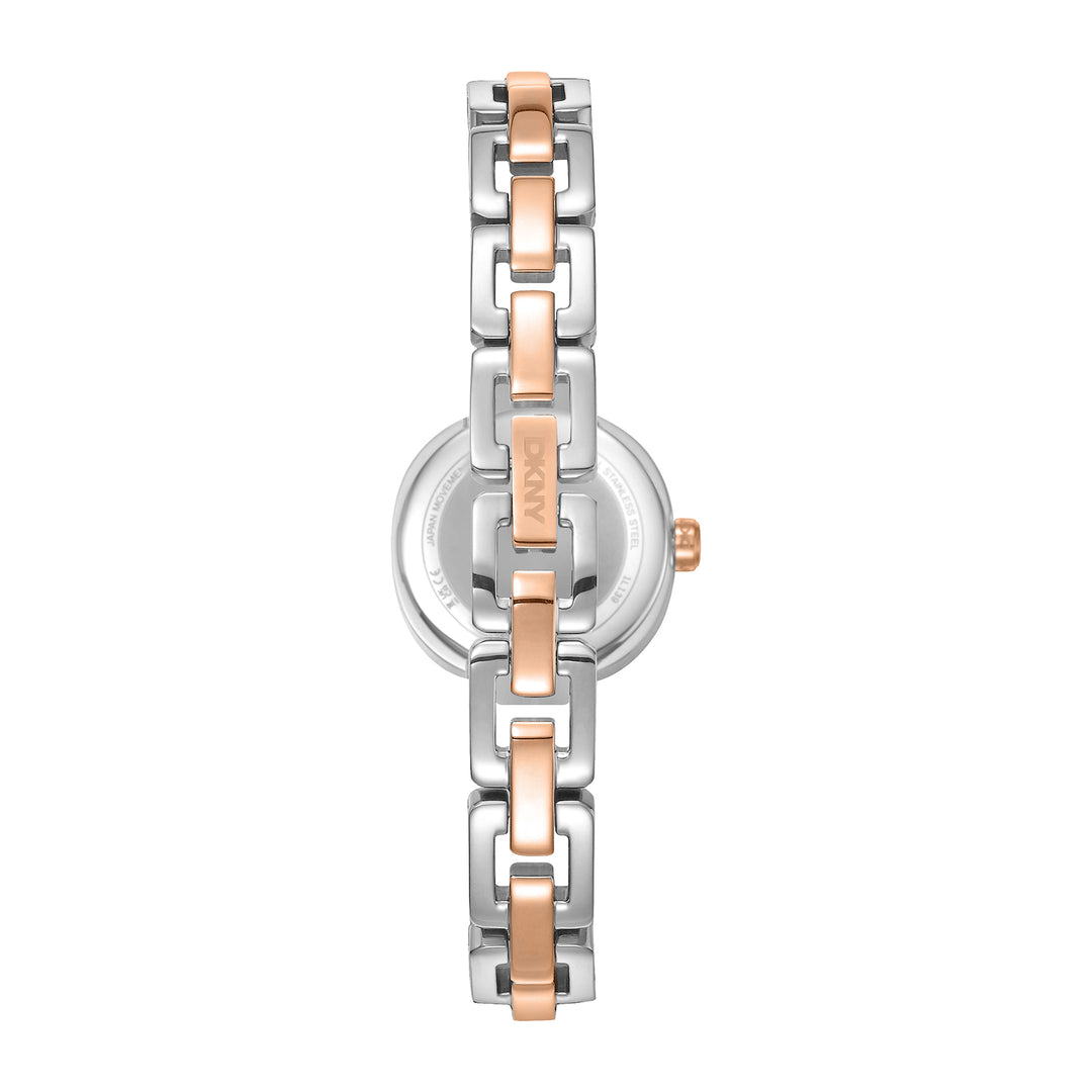 DKNY EVERYDAY Women's Silver Dial Stainless Steel Watch
