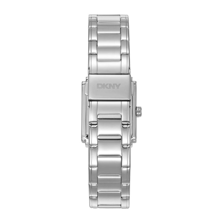 DKNY LOGO Women's Silver Dial Stainless Steel Watch