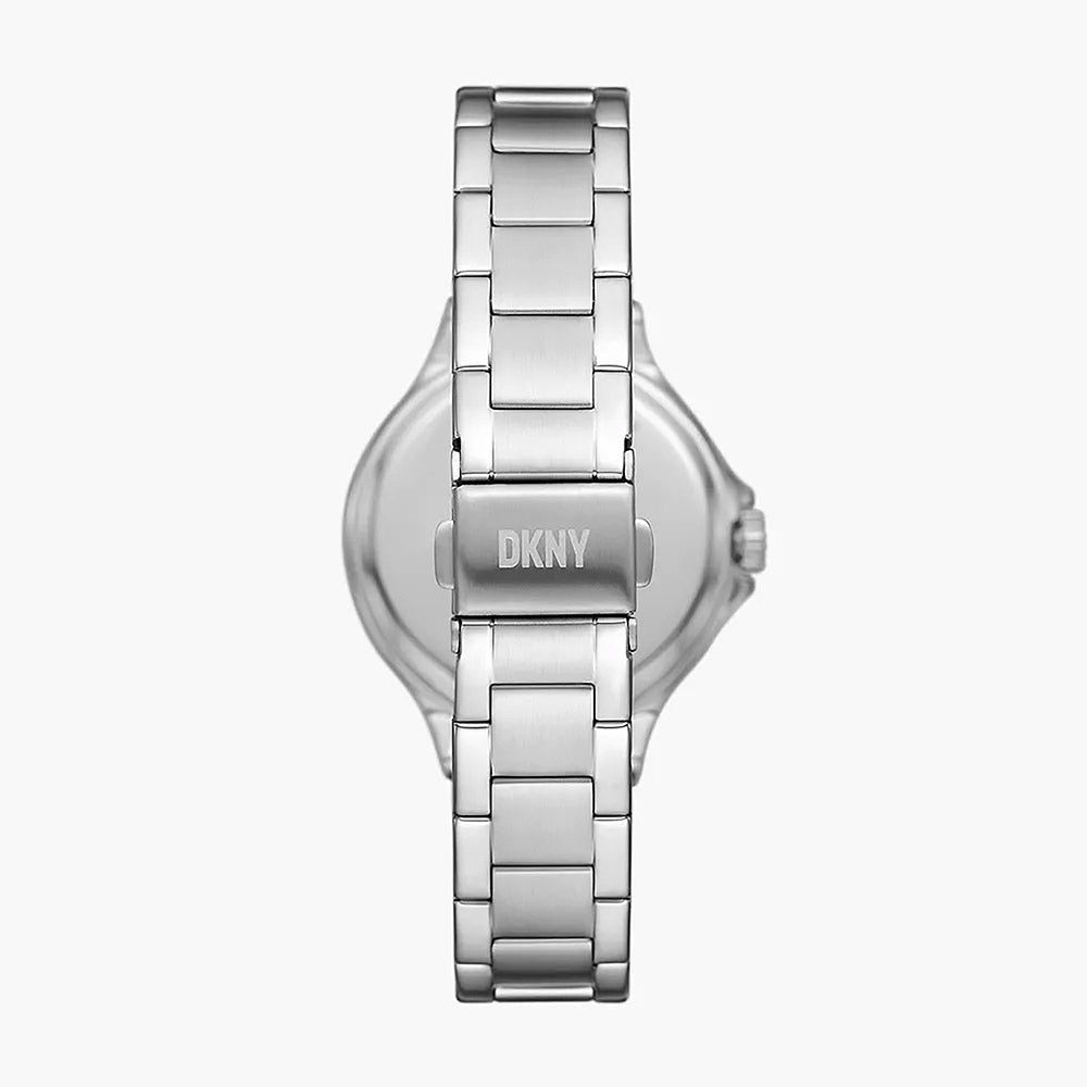 Dkny Chambers Silver Stainless Steel Women's Watch