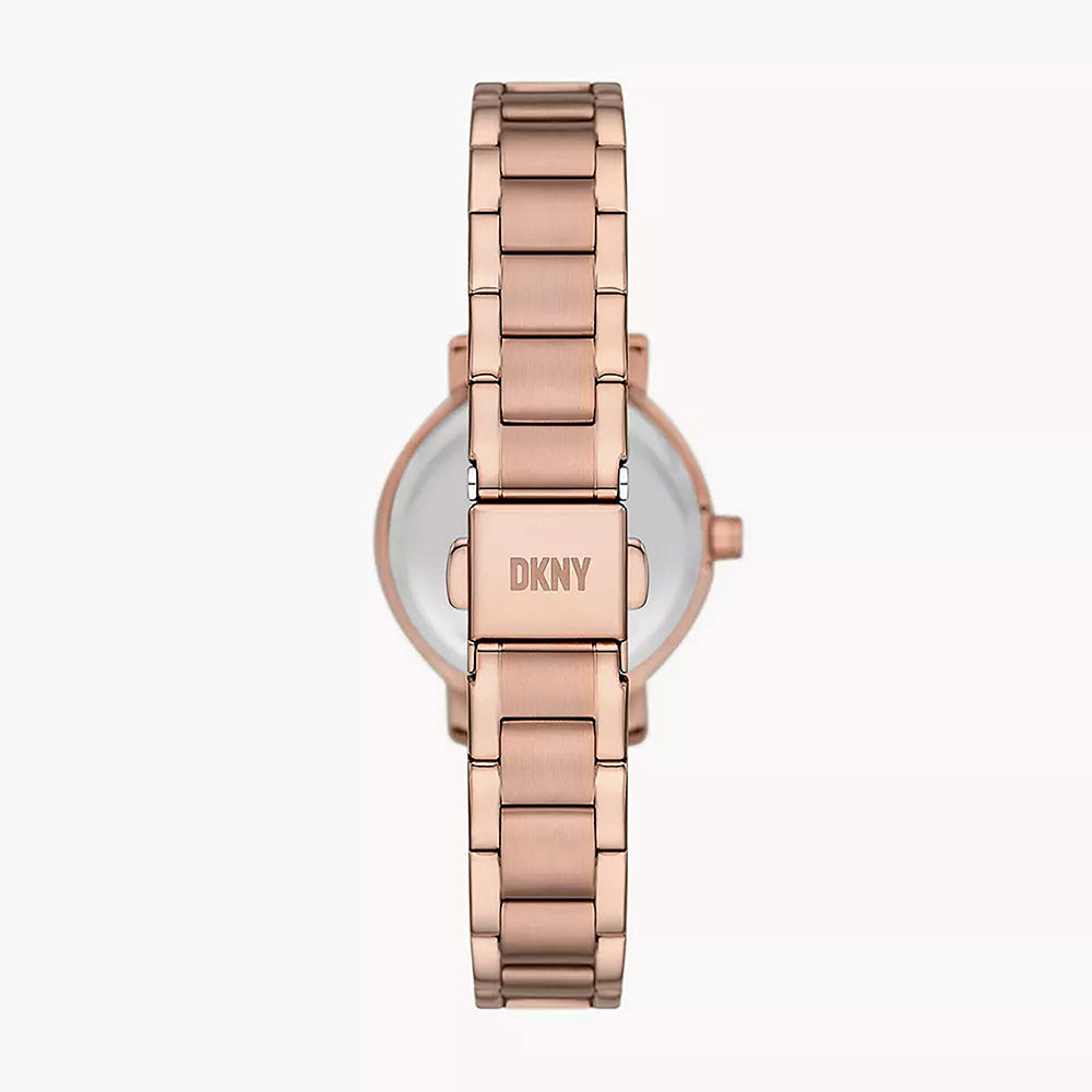 Dkny Soho Rose Gold Alloy Women's Watch