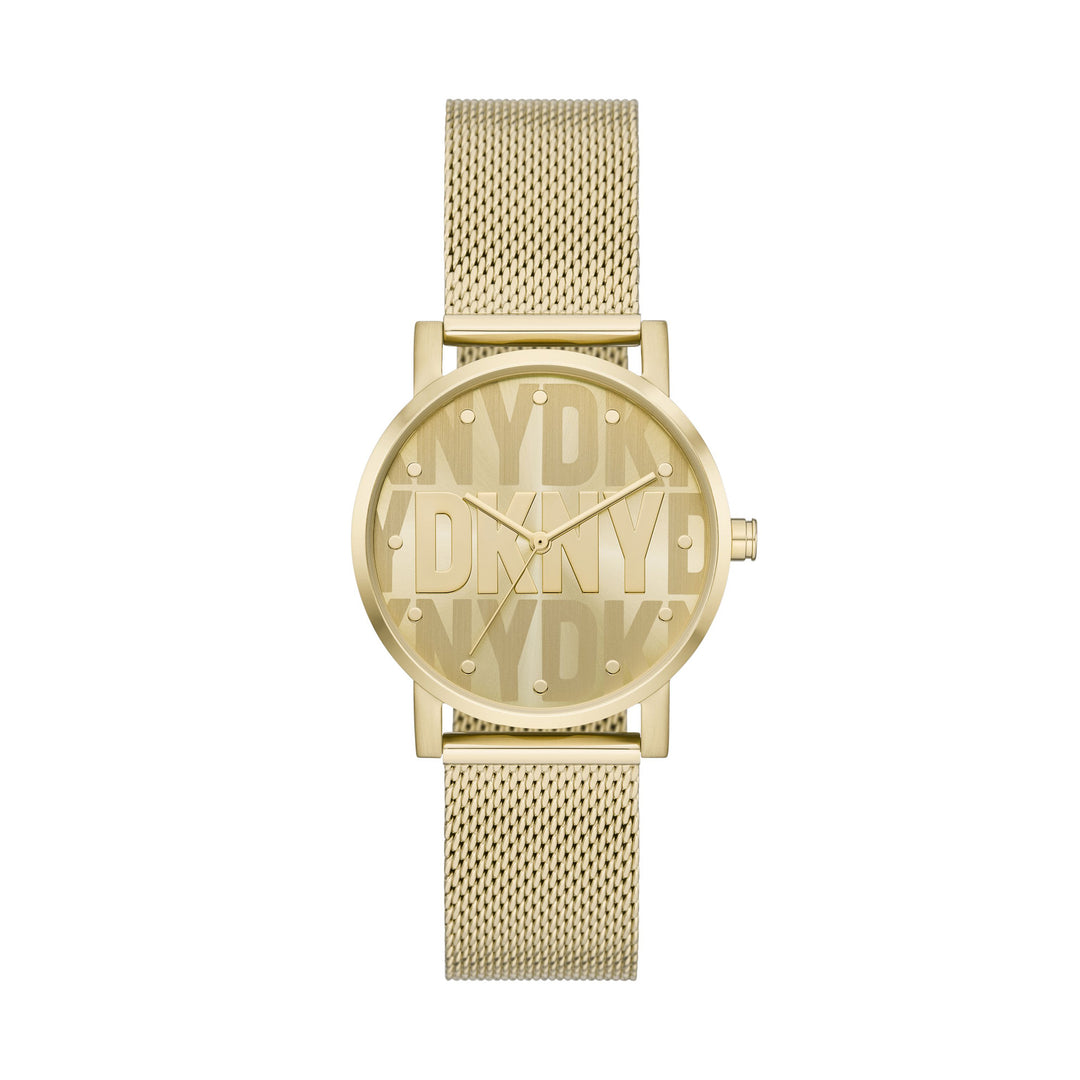 Dkny Soho Gold Stainless Steel Women's Watch