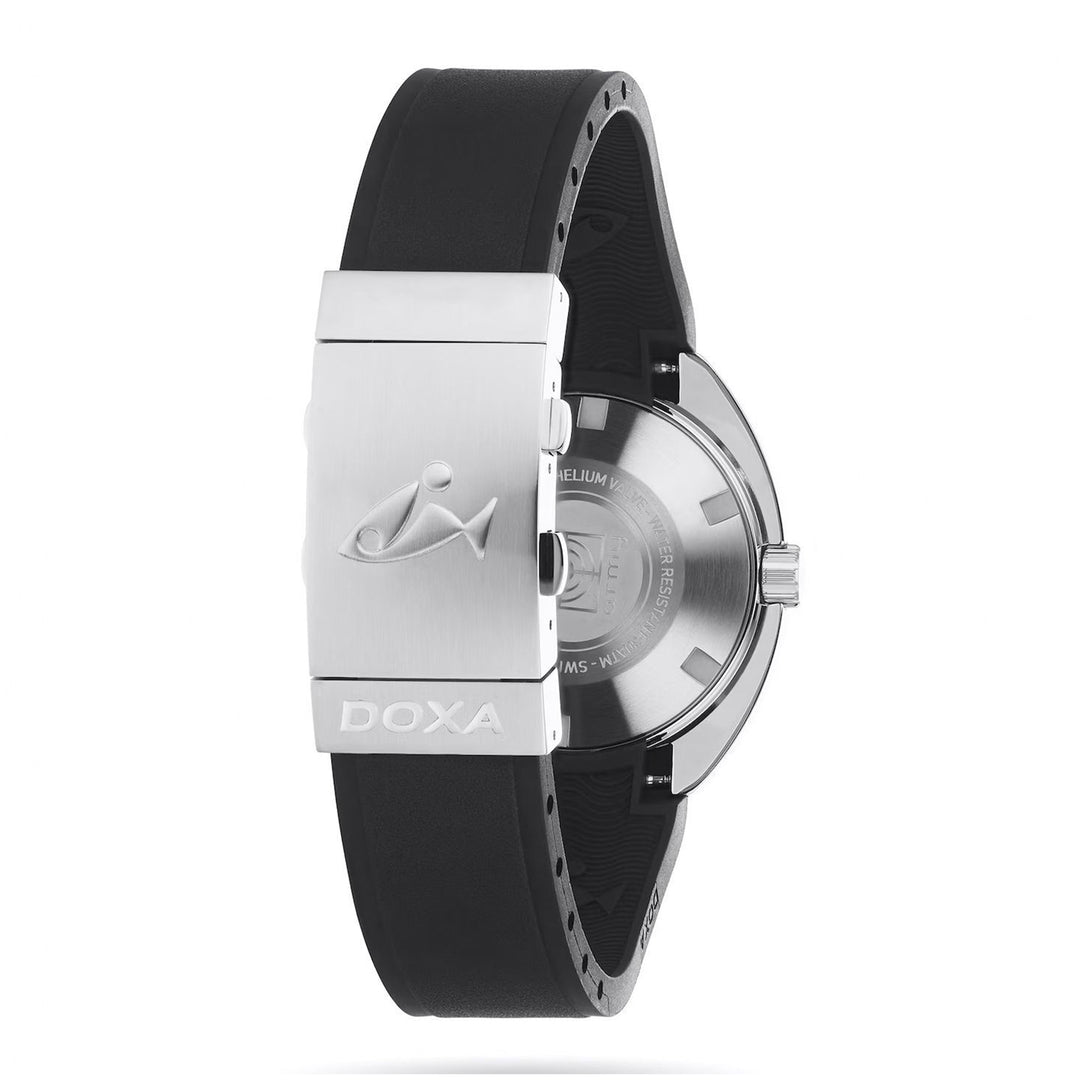 Doxa Men's Silver Tone Case Beige Dial Automatic Watch