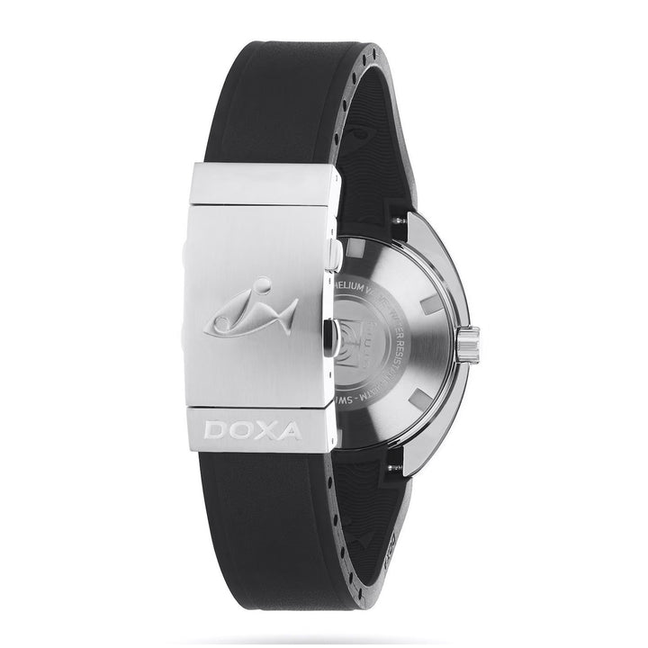 Doxa Men's Silver Tone Case Beige Dial Automatic Watch