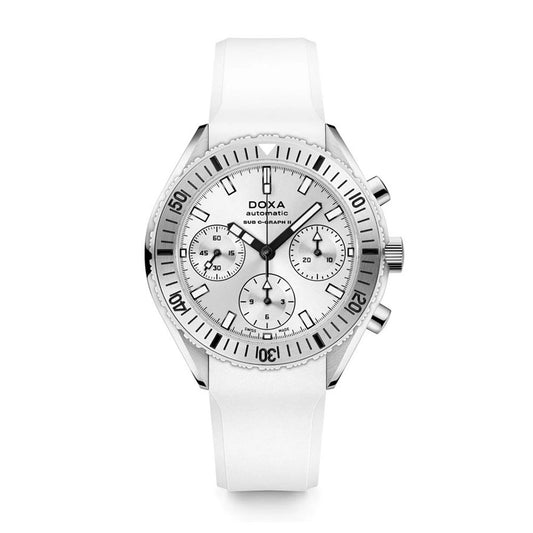 Doxa Men's Silver Tone Case Silver Dial Automatic Watch