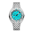 Doxa Men's Silver Tone Case Torquoise Dial Automatic Watch
