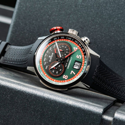 Edox Men's Chronorally Chronograph 48 Watch
