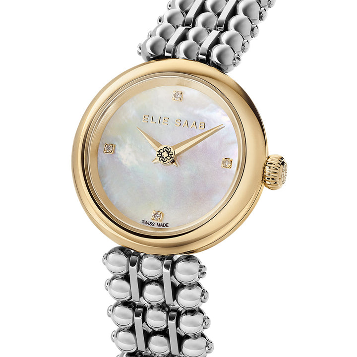 Elie Saab Idylle Perle Gold Stainless Steel