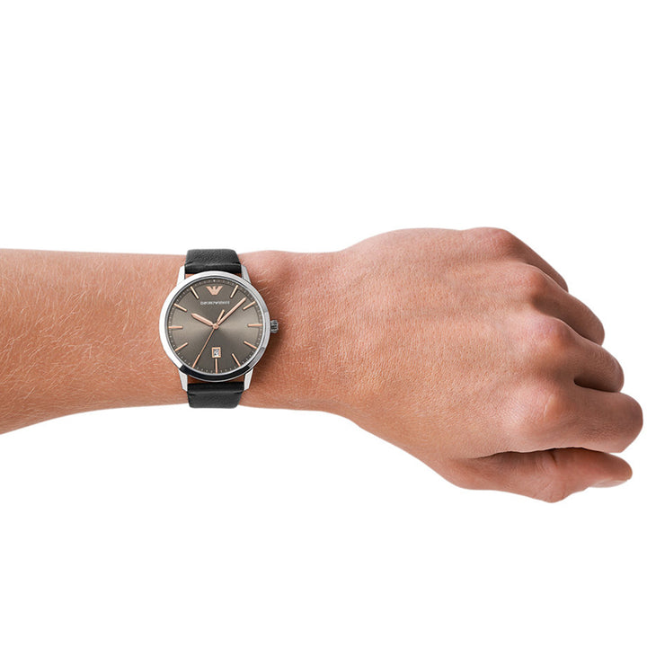 Emporio Armani Ruggero Silver Men's Watch
