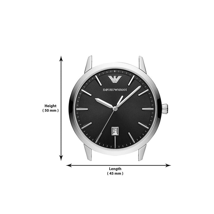 Emporio Armani Ruggero Silver Men's Watch