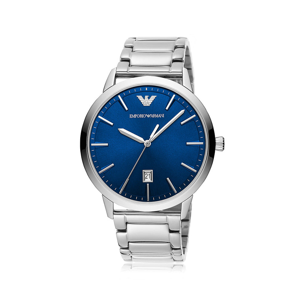 Emporio Armani Renato Silver Men's Watch