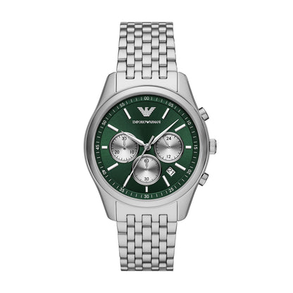Emporio Armani Antonio Silver Stainless Steel Men's Watch - AR11581