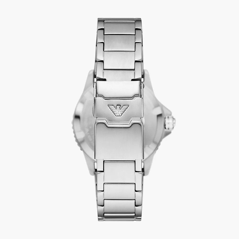Emporio Armani Diver Silver Stainless Steel Men's Watch