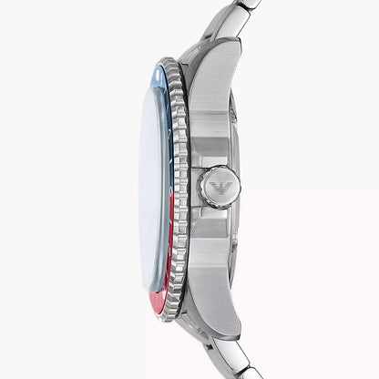 Emporio Armani Diver Silver Stainless Steel Men's Watch