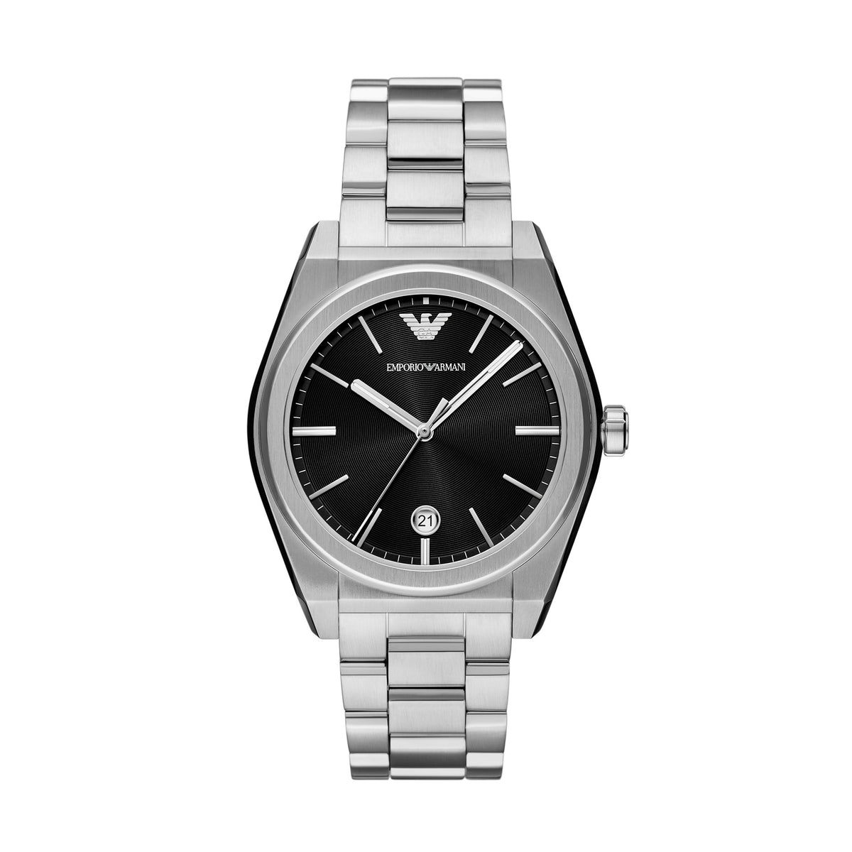 Emporio Armani Federico Silver Stainless Steel Men's Watch