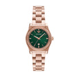 Emporio Armani Three-Hand Date Rose Gold-Tone Stainless Steel Watch