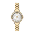 Emporio Armani Three-Hand Gold-Tone Stainless Steel Watch