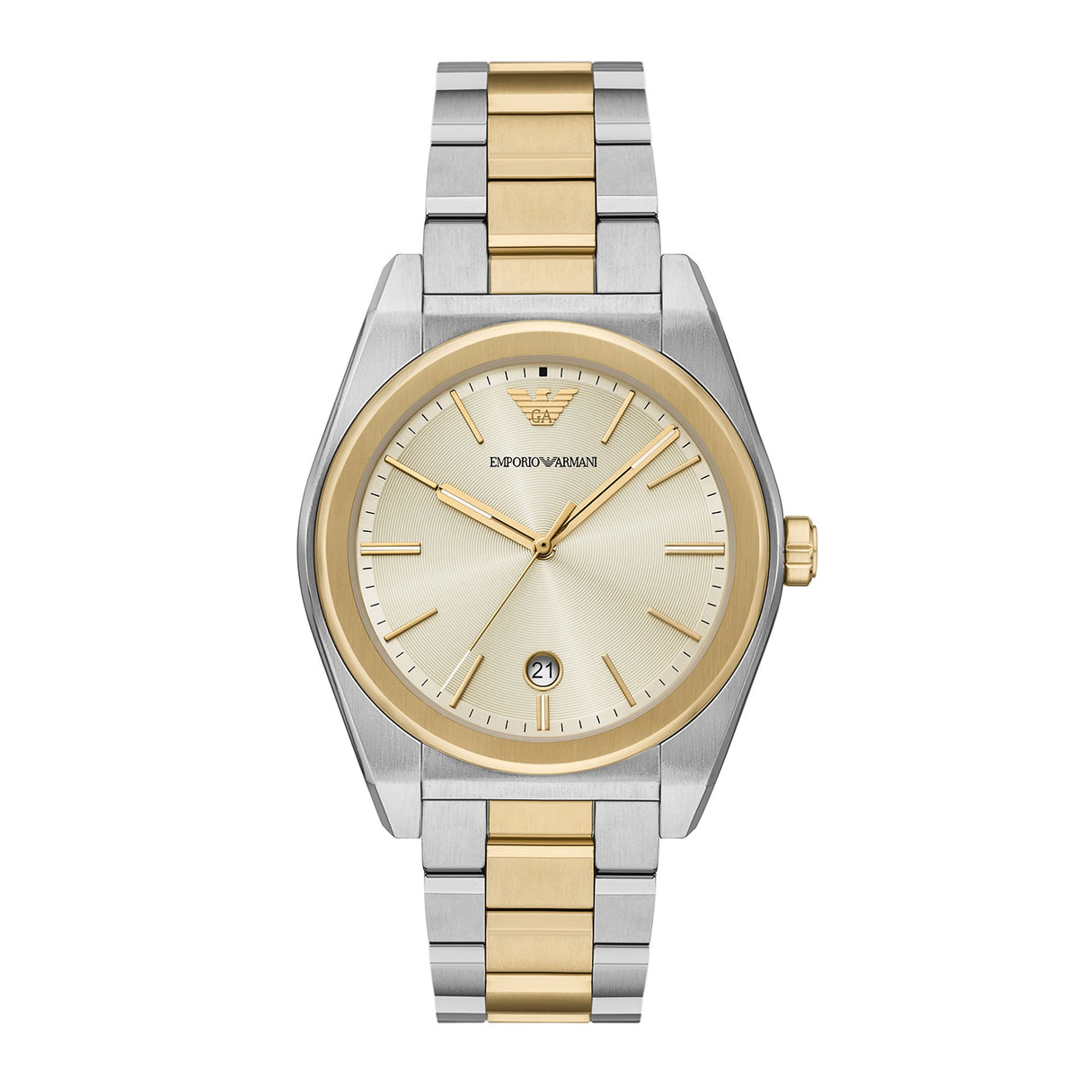 Emporio Armani Men's Three-Hand Two-Tone Stainless Steel Watch - AR11716