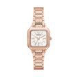 Emporio Armani Women's Three-Hand Rose Gold-Tone Stainless Steel Watch